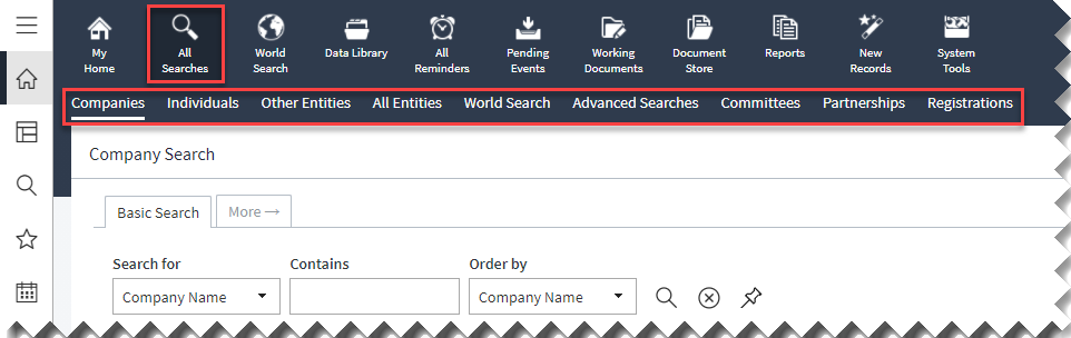 All Searches